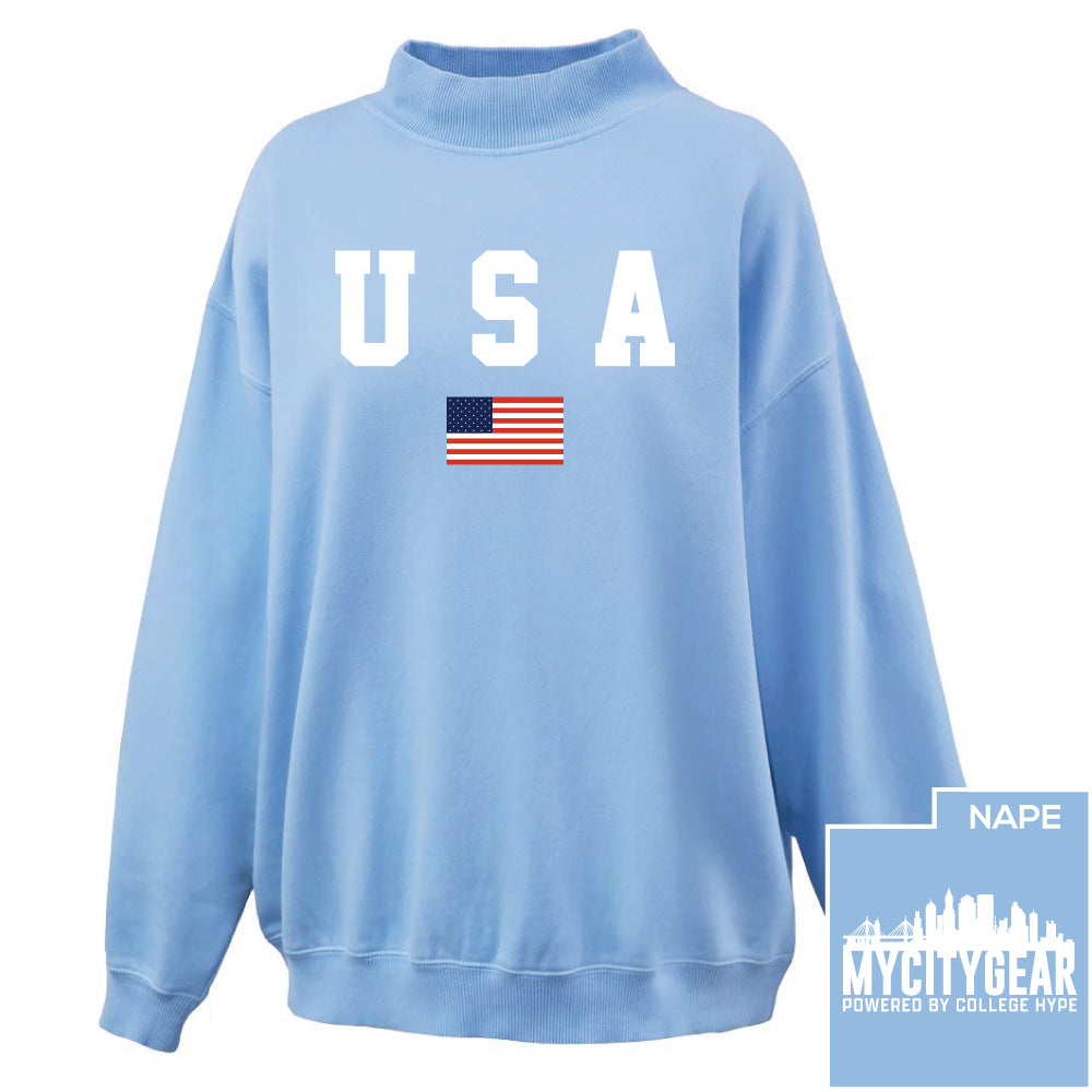 USA Mockneck