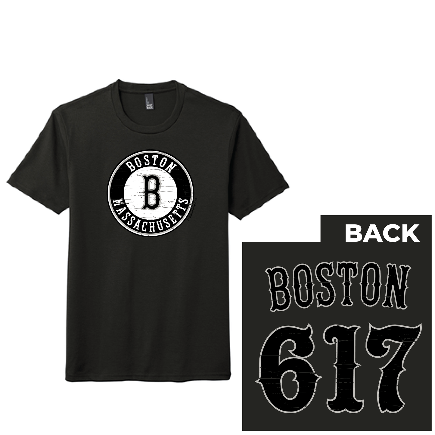 Boston 617 Tee My City Gear