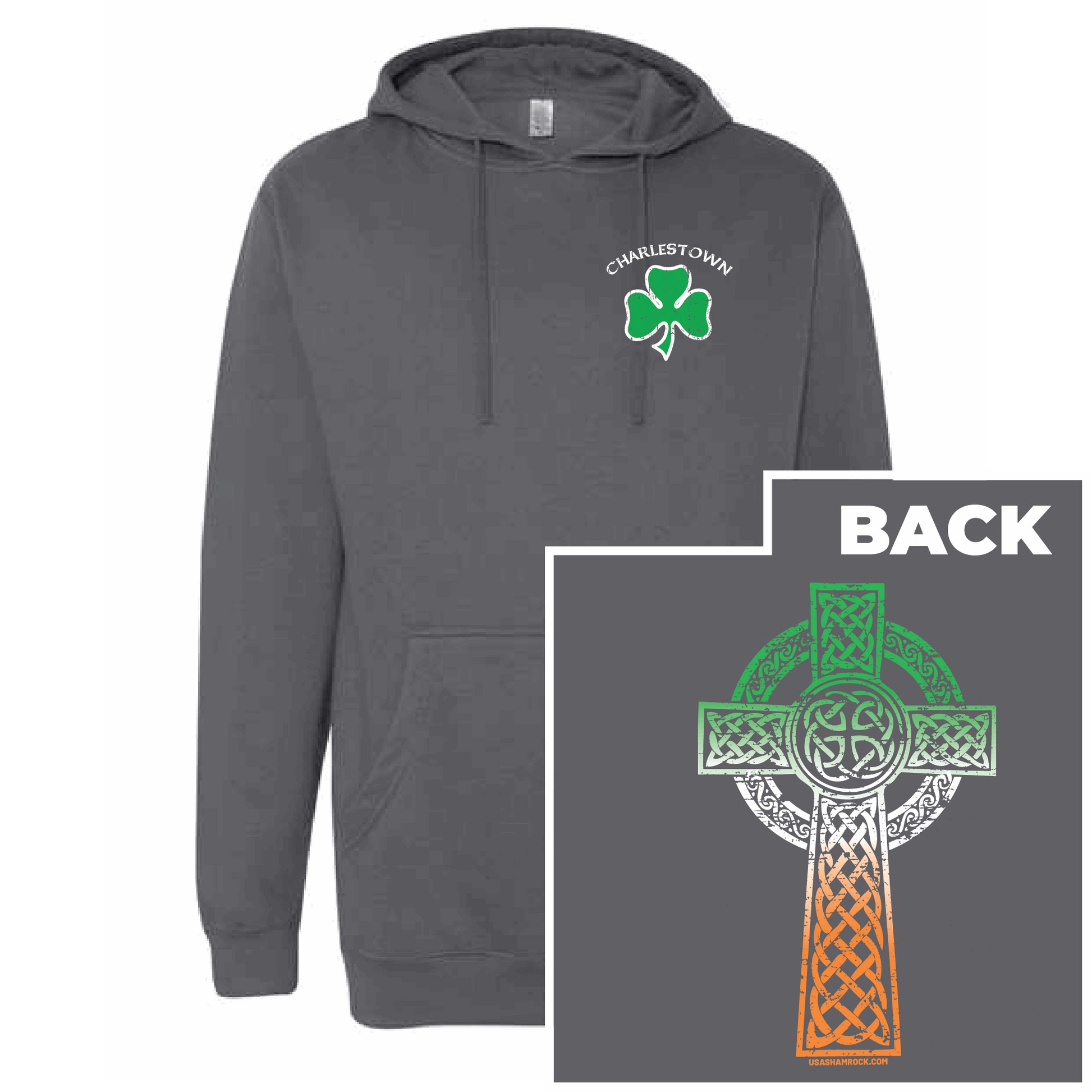 Charlestown Tri Cross Hoodie My City Gear