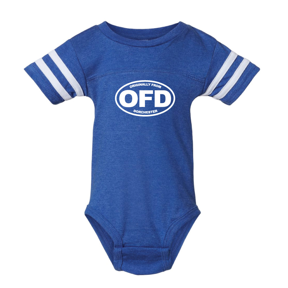 OFD Vintage Football Onesie
