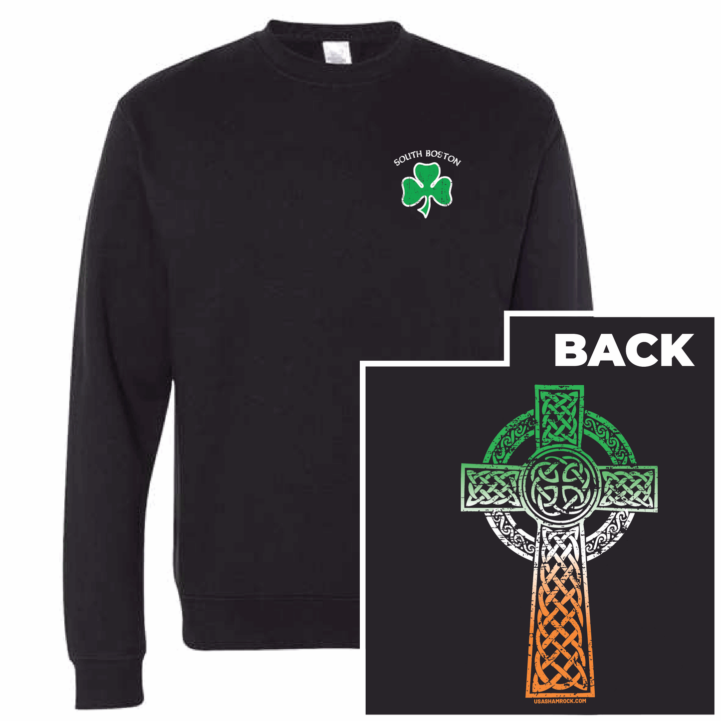 South Boston Tri Cross Crewneck My City Gear