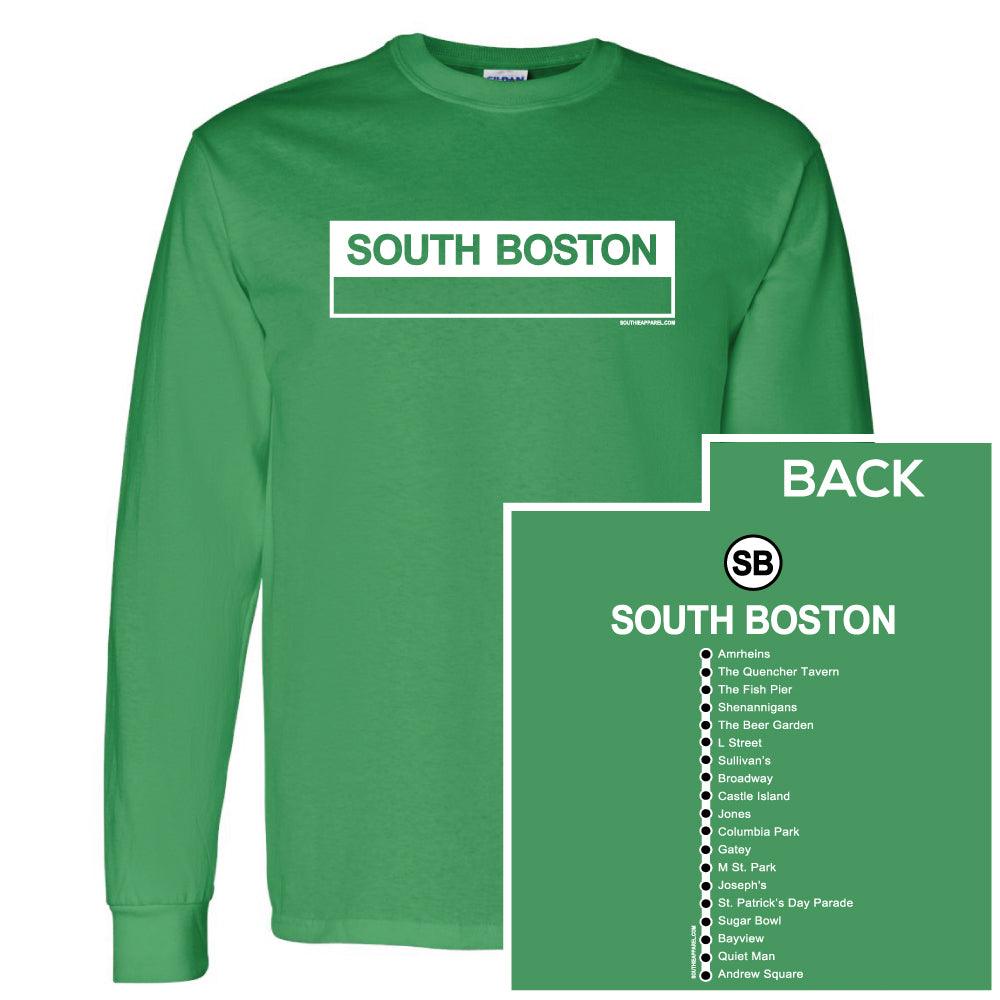 South Boston "T" Long Sleeve - Southie Apparel